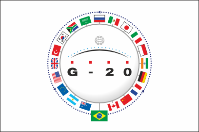 Флаг Большой двадцатки (G20)